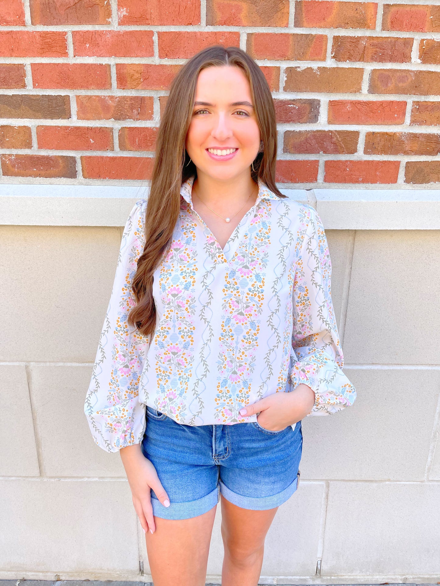 Kayla Ivy Lane Floral Top