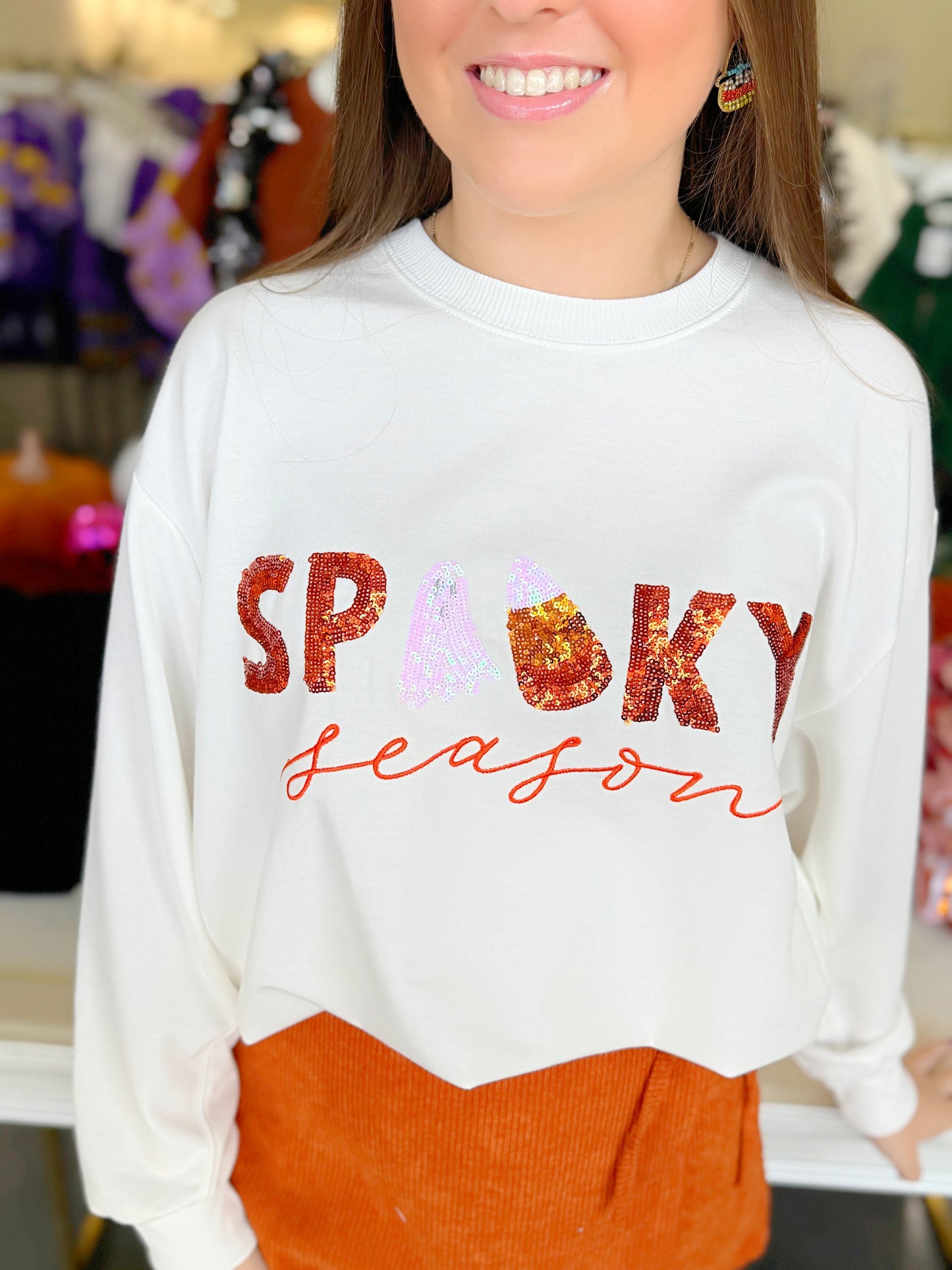 Sarah Spooky Season Sweatshirt