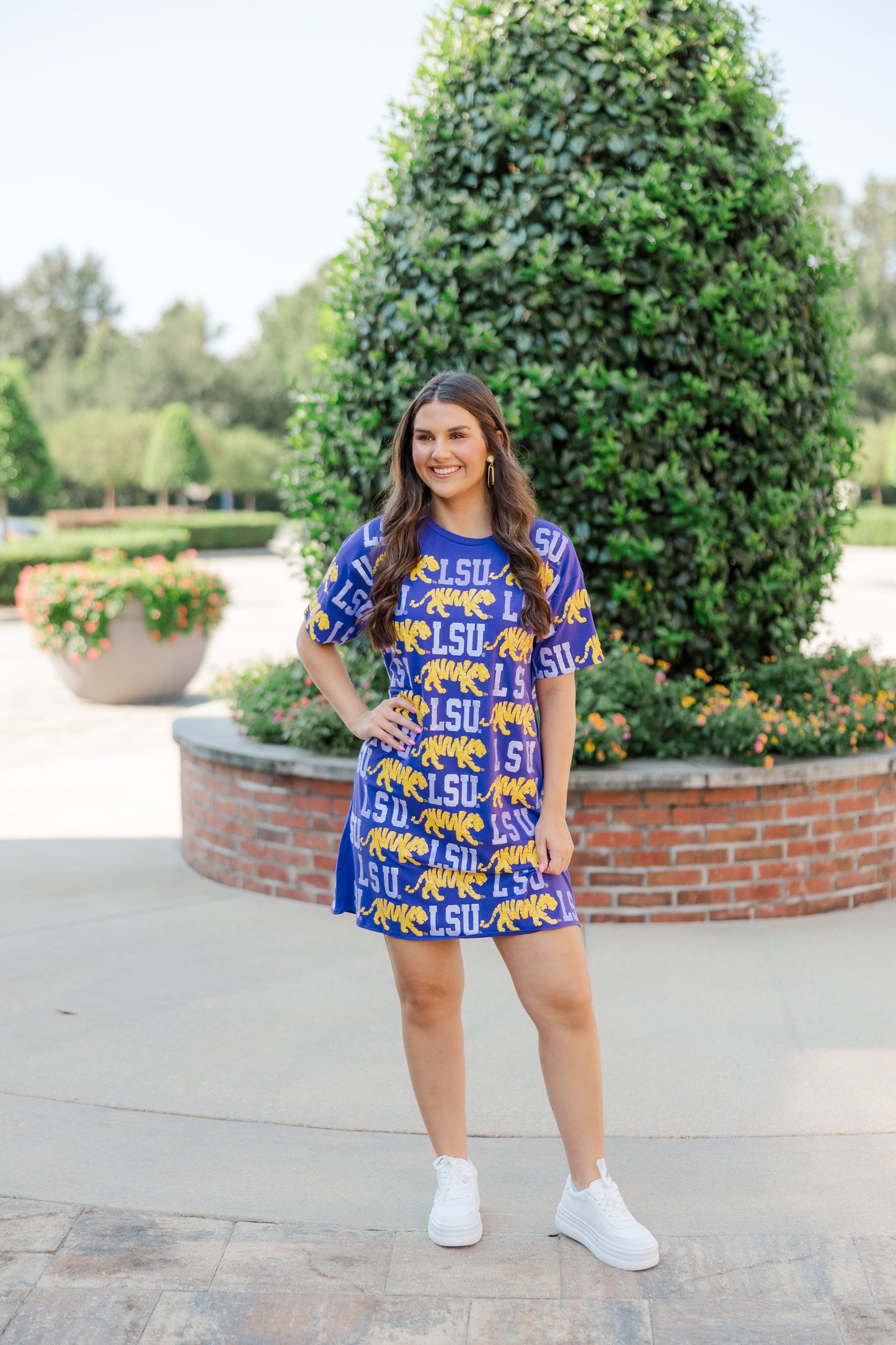 The Sequin Repeat T-Shirt Dress