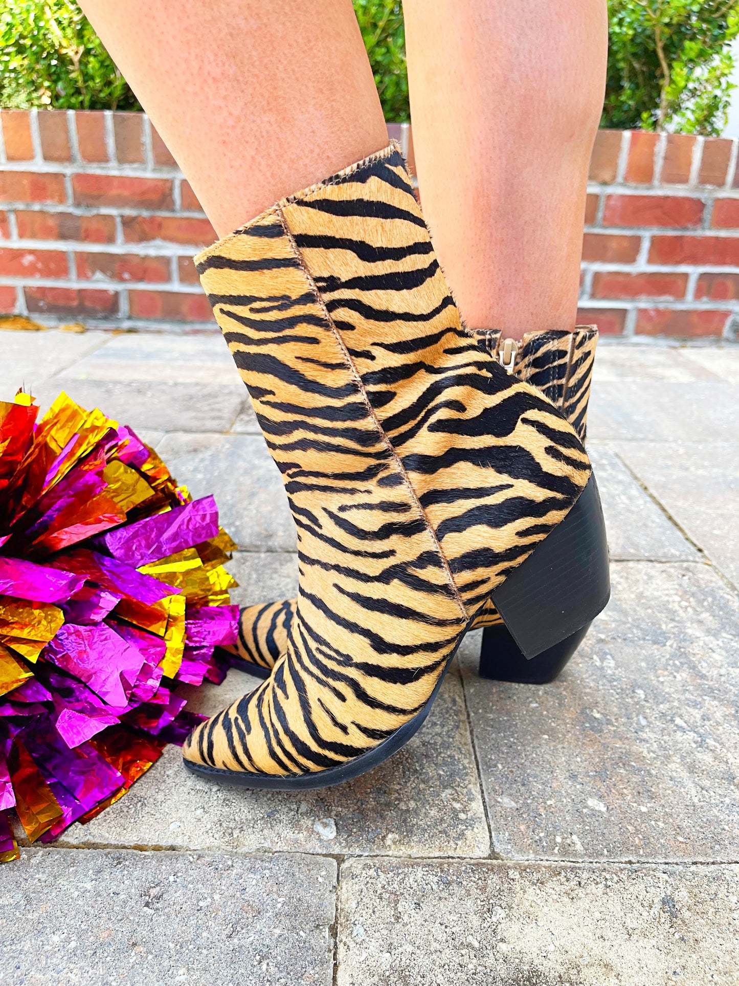Tiger Stripe Booties