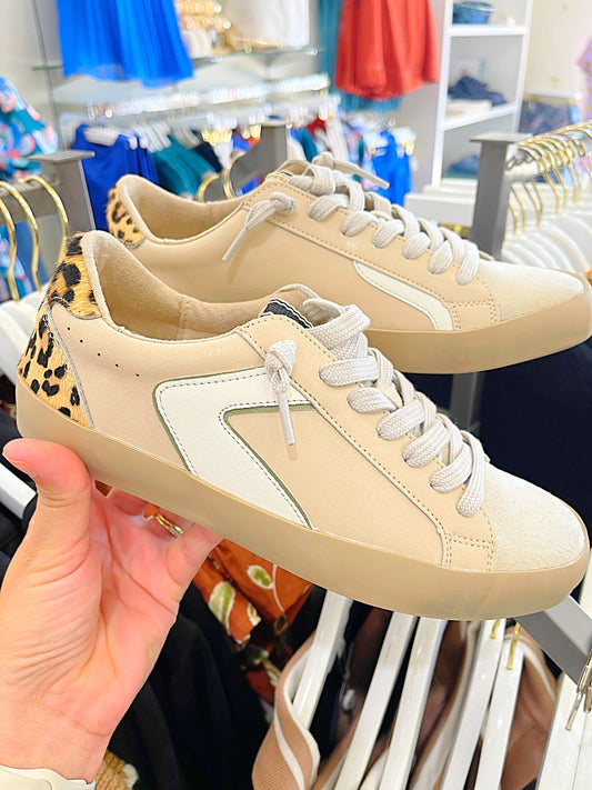 Leopard Hair Sneakers