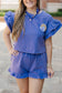 Ruffle Boxy Terry Top