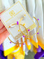 Harlow Gameday Hoops Earrings