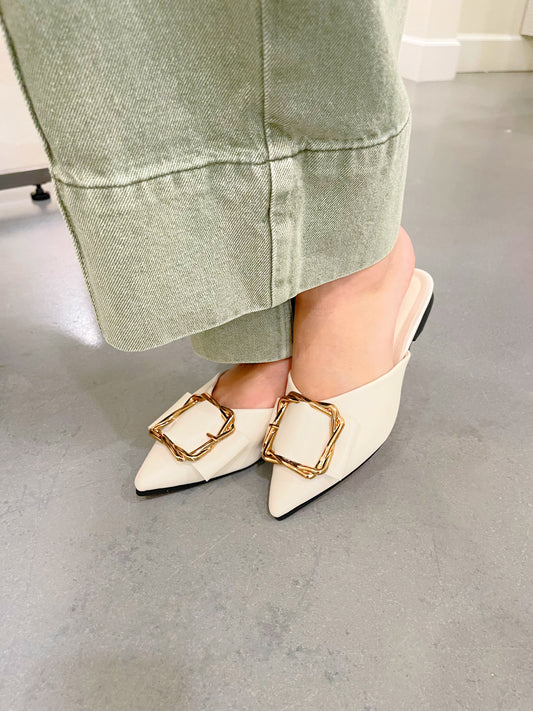 Buckle Mules