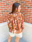 Long Sleeve Printed Blouse