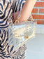 Rhinestone Clear Bag
