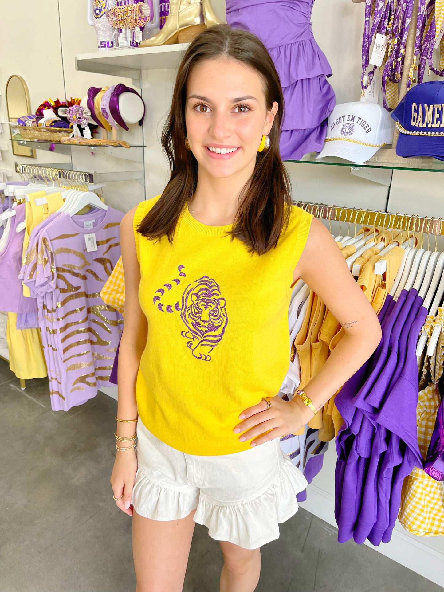 Sleeveless Gameday Sweater