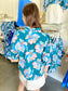 Julie Floral 3/4 Sleeve Top