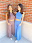 Halter Tank & Wide Leg Pant Set