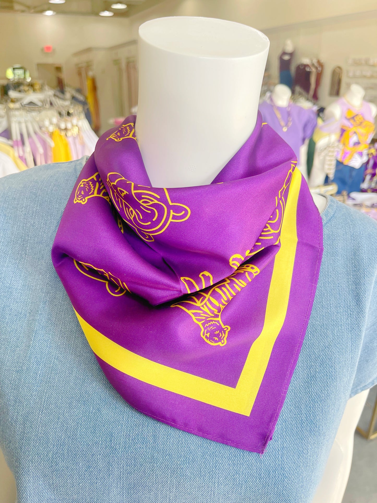 LSU Bandana Scarf