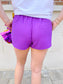 Smocked Waist Skort