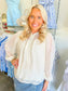 Brianna Long Sleeve Textured Top