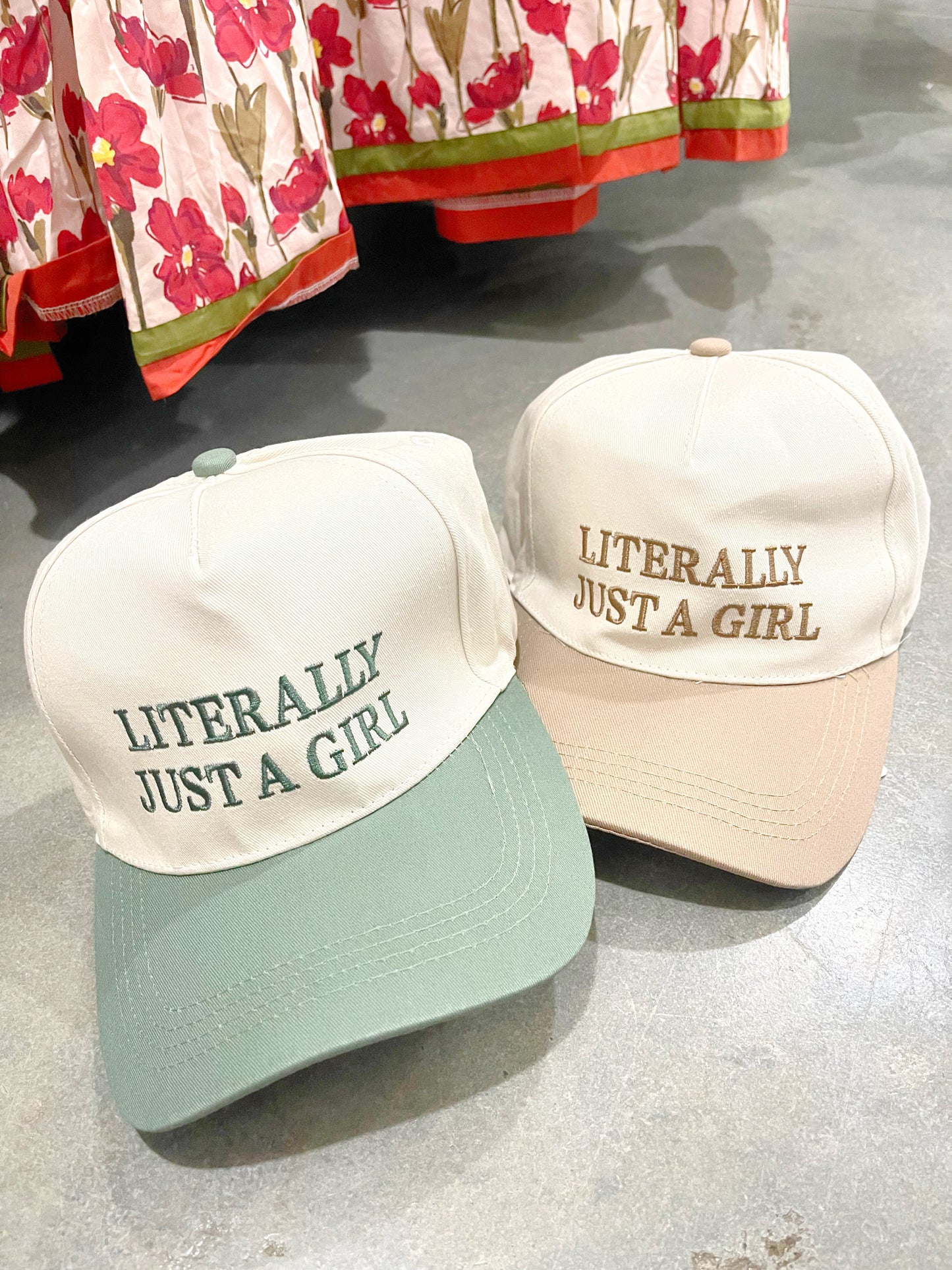 Literally Just a Girl Hat