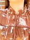 Long Sleeve Printed Blouse