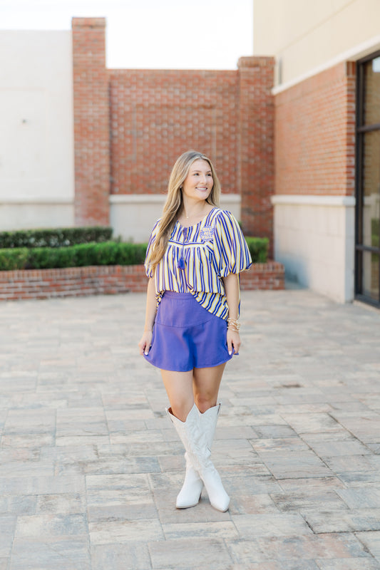 Penny Pin Stripe Top