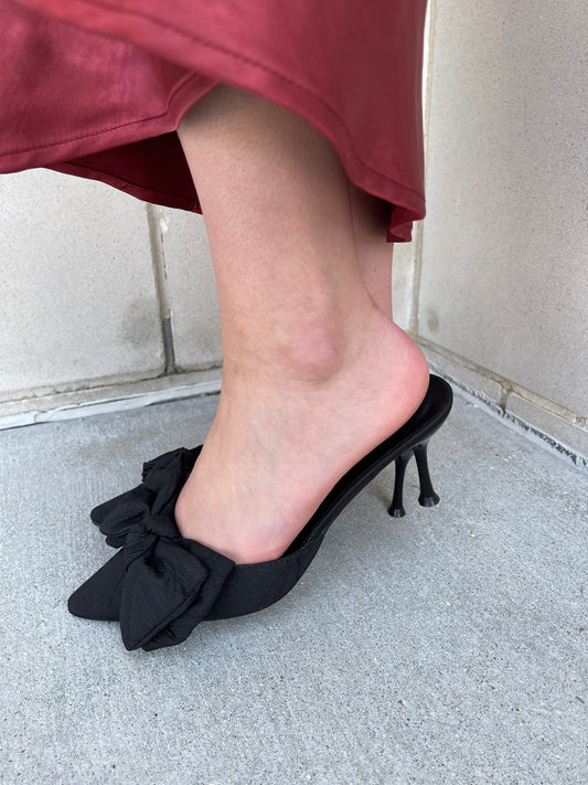 Kitten Bow Heels