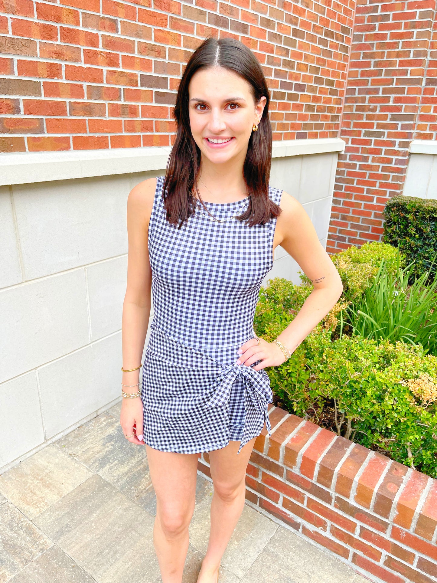 Sleeveless Wrap Front Active Romper
