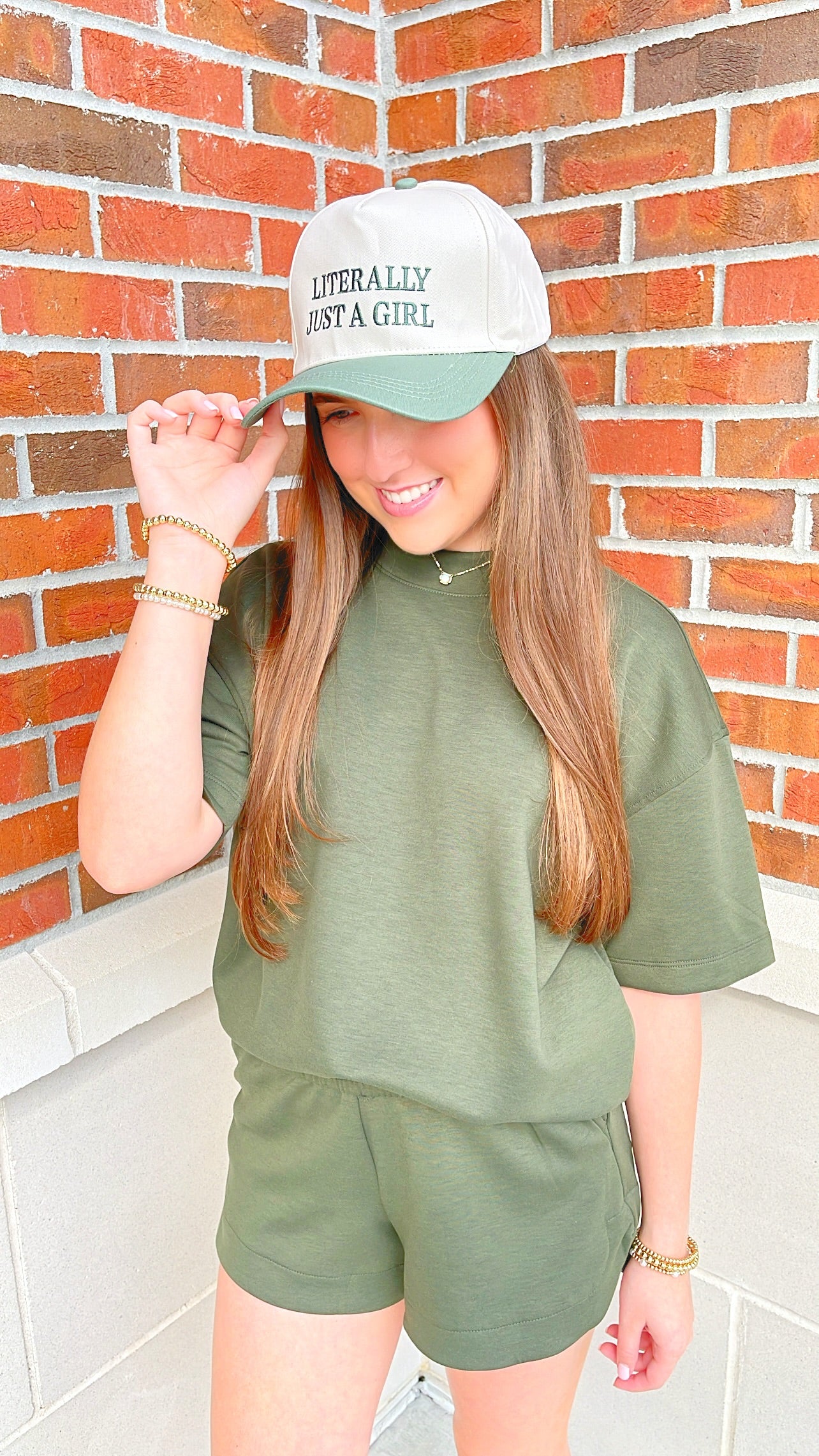Literally Just a Girl Hat