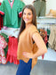 Mock Neck Hi-Low Sweater