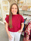 Mock Neck Pocket Sweater