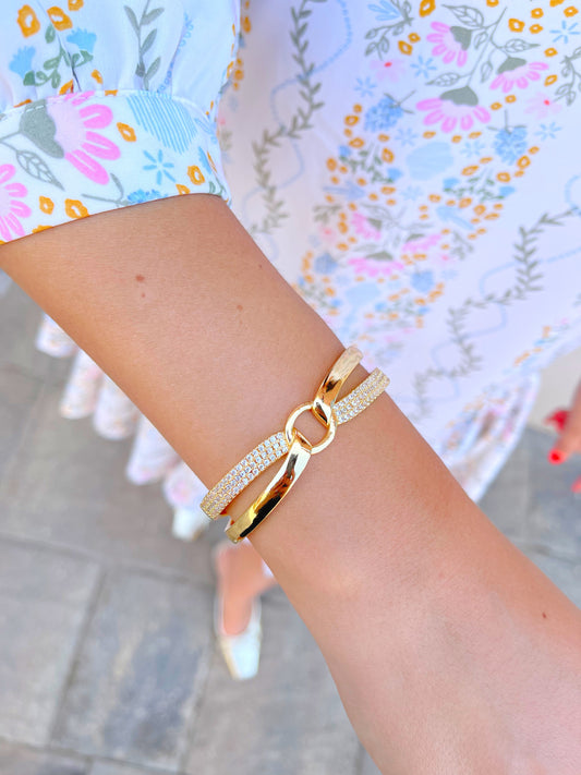 Cuff Bangle Bracelet