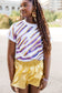 Sequin Tiger Stripes Tee