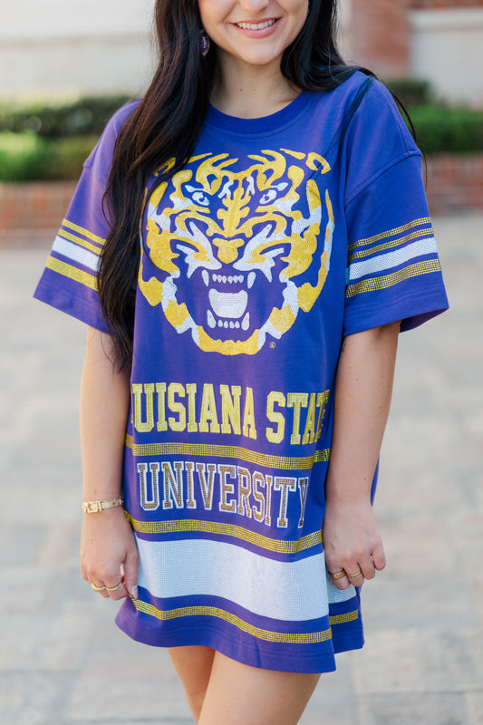 The Sideline T-Shirt Dress