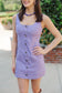 Round Neck Denim Dress