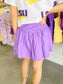 Poplin Mini Skort