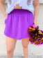 Smocked Waist Skort