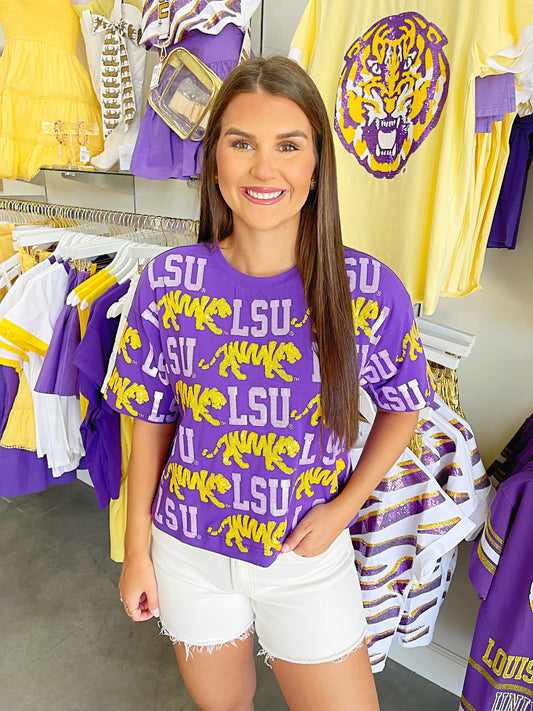 The Sequin Repeat Tee