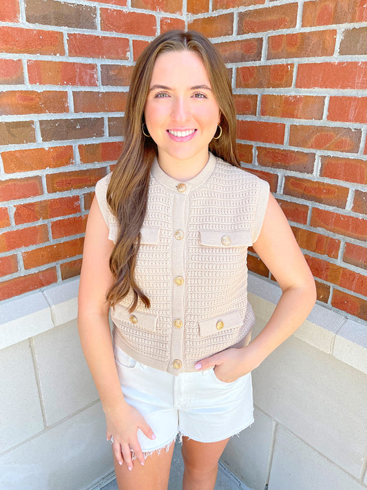 Sleeveless Sweater