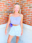 Gingham Bow Tank