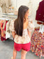 Braided Wrap Skort