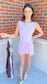 Sleeveless Wrap Front Active Romper