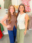 Button Down Vest Top