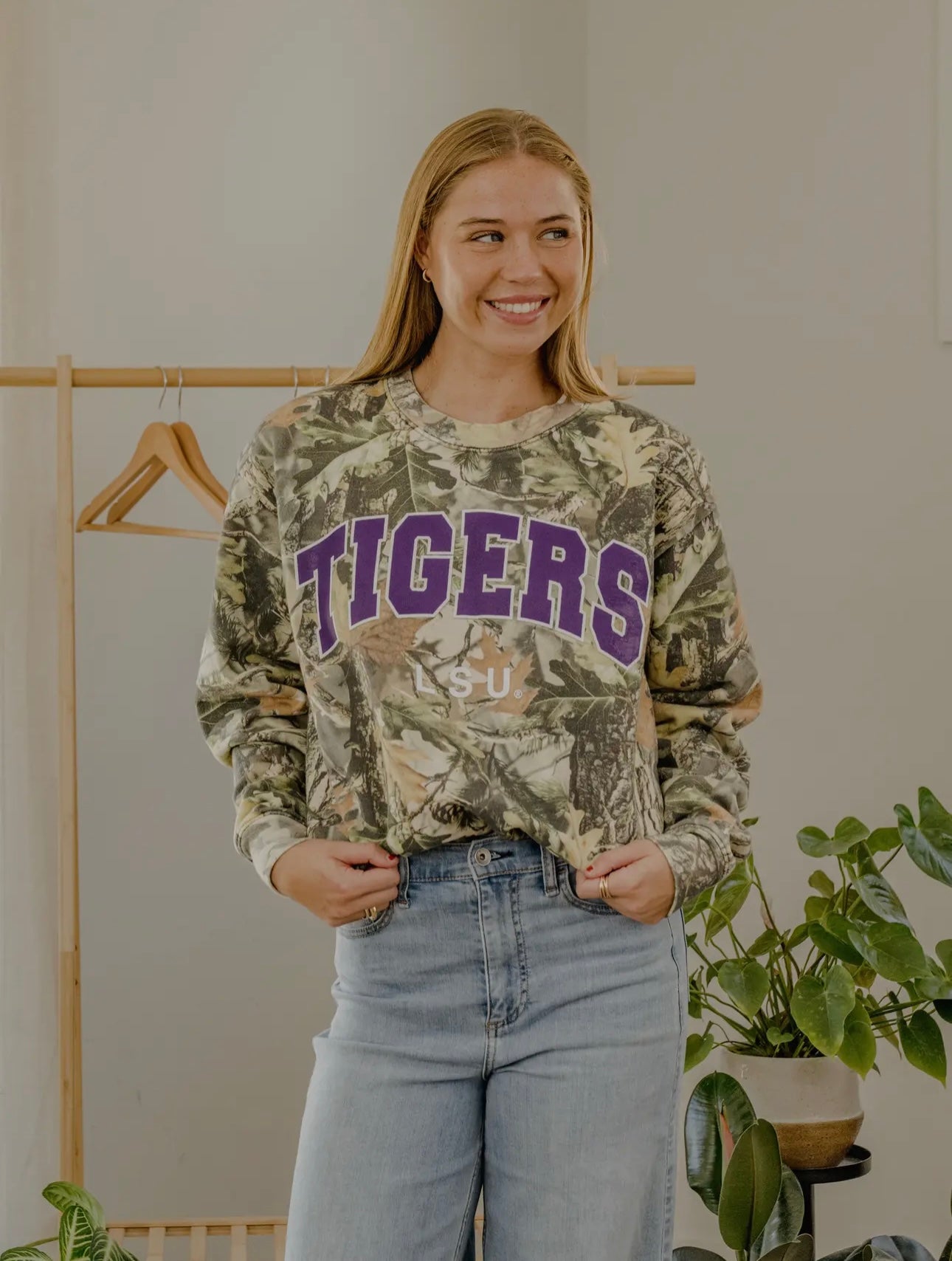 PREORDER TIGERS CAMO SWEATSHIRT