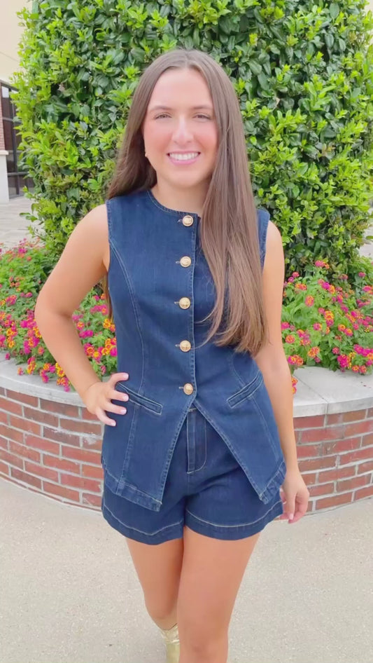 Denim Vest
