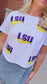 LSU Tigers Sequin Tee