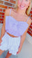 Gingham Bow Tank