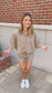 Gingham Top & Shorts Set