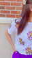 Sequin Vintage Tiger Tee